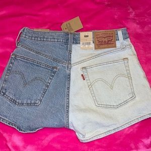 Brand new womens levis 501 high rise shorts size 27 waist